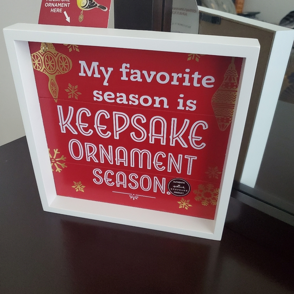 Hallmark Christmas Keepsake plaque